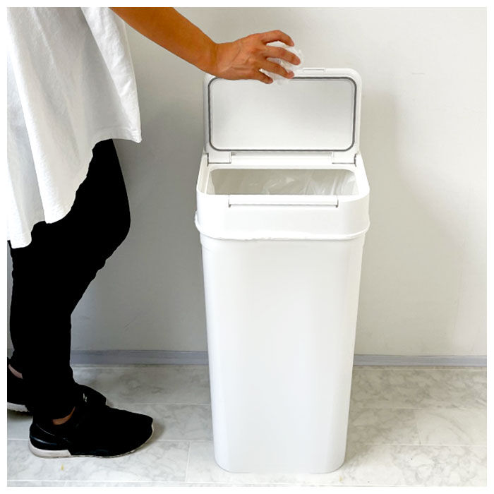 like-it「ゴミ箱 ふた付き 45l 通販 おしゃれ 大容量 ごみ箱 ダストボックス ごみばこ 蓋付き」|ダストボックス|