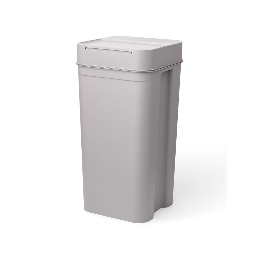 like-it「ゴミ箱 ふた付き 45l 通販 おしゃれ 大容量 ごみ箱 ダストボックス ごみばこ 蓋付き」|ダストボックス|グレー1