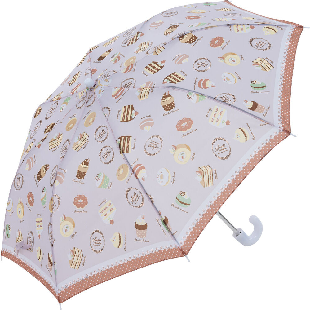 BACKYARD FAMILY「折りたたみ傘 キッズ 50cm 通販 傘 かさ 50センチ 雨傘 アンブレラ 子供 子ども 女の子」|傘|パープル3