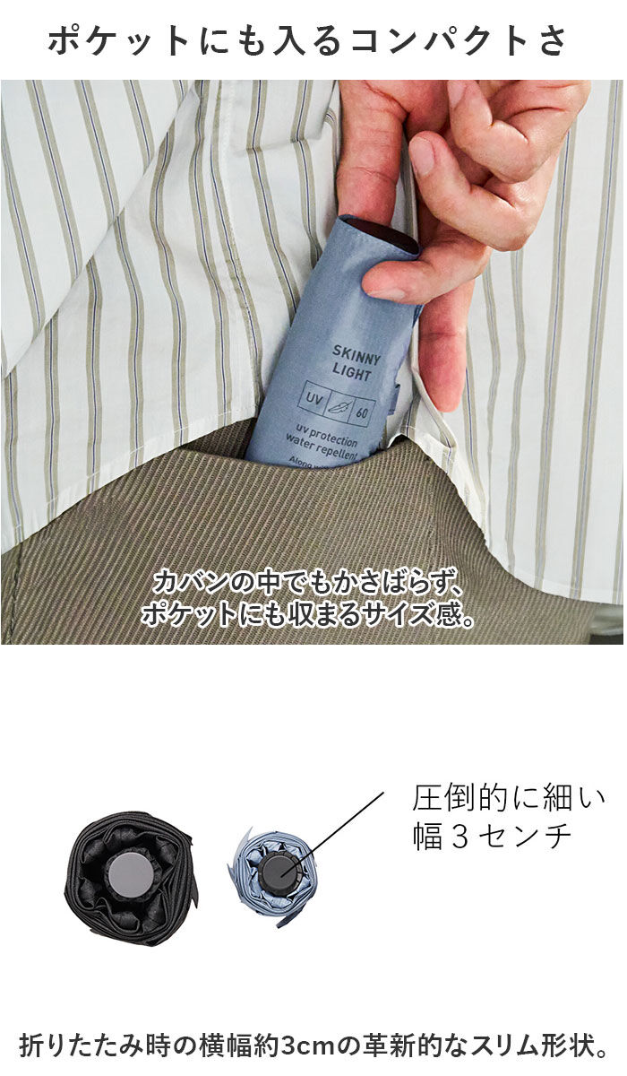 BACKYARD FAMILY「ウォーターフロント 折りたたみ傘 60cm 通販 Waterfront 傘 折り畳み傘 軽量 軽い」|傘|