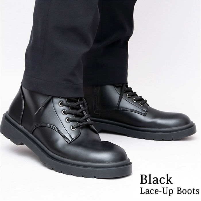 BACKYARD FAMILY「glabella グラベラ ブーツ glbb311 通販 レースアップブーツ メンズブーツ」|ショートブーツ|