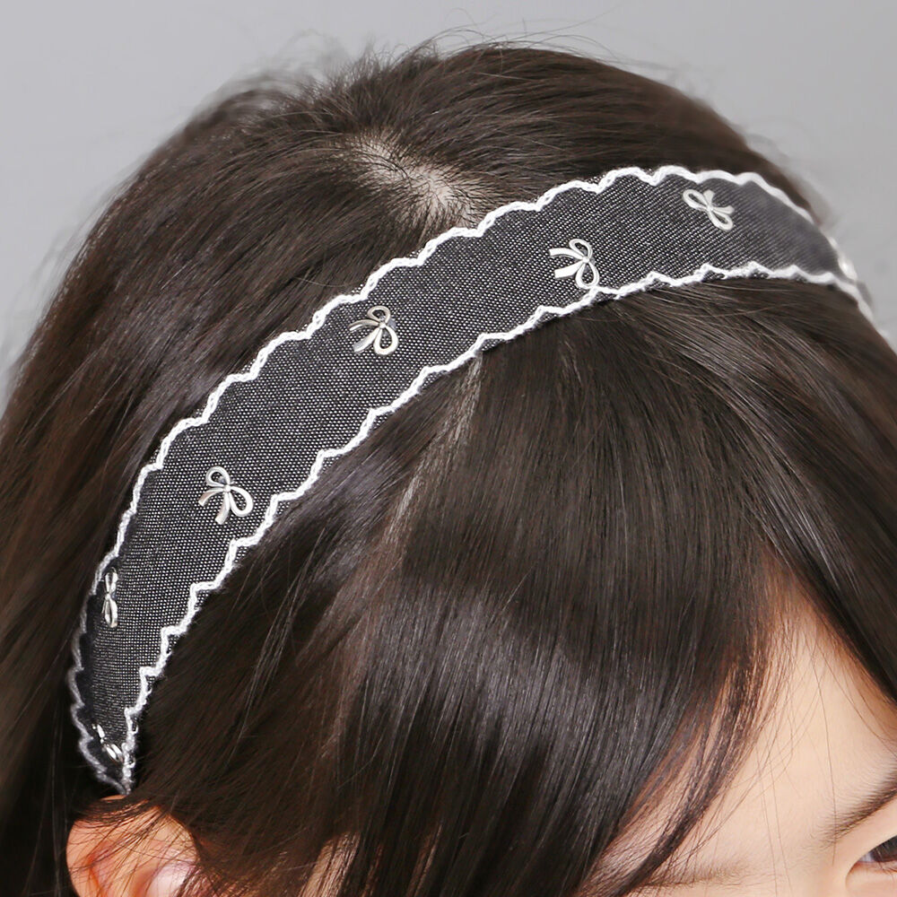 BACKYARD FAMILY「RORA カチューシャ 太め 通販 ローラ ルーシー ヘッドドレス ヘアアクセサリー 髪飾り」|その他|ブルー2