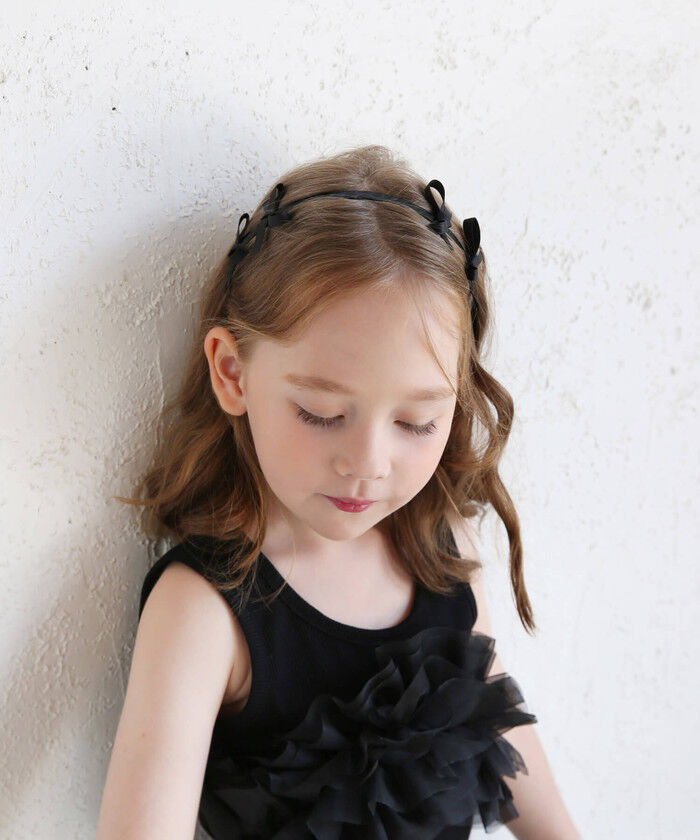 BACKYARD FAMILY「Rora カチューシャ キッズ 通販 エガル リボンカチューシャ ヘッドドレス 髪飾り ヘアバンド」|その他|