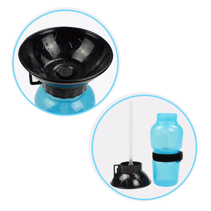 BACKYARD FAMILY「犬 水飲み 散歩 通販 水入れ 皿付き 水筒 ウォーターボトル 携帯水筒 水飲み器 ボウル ボトル」|その他|