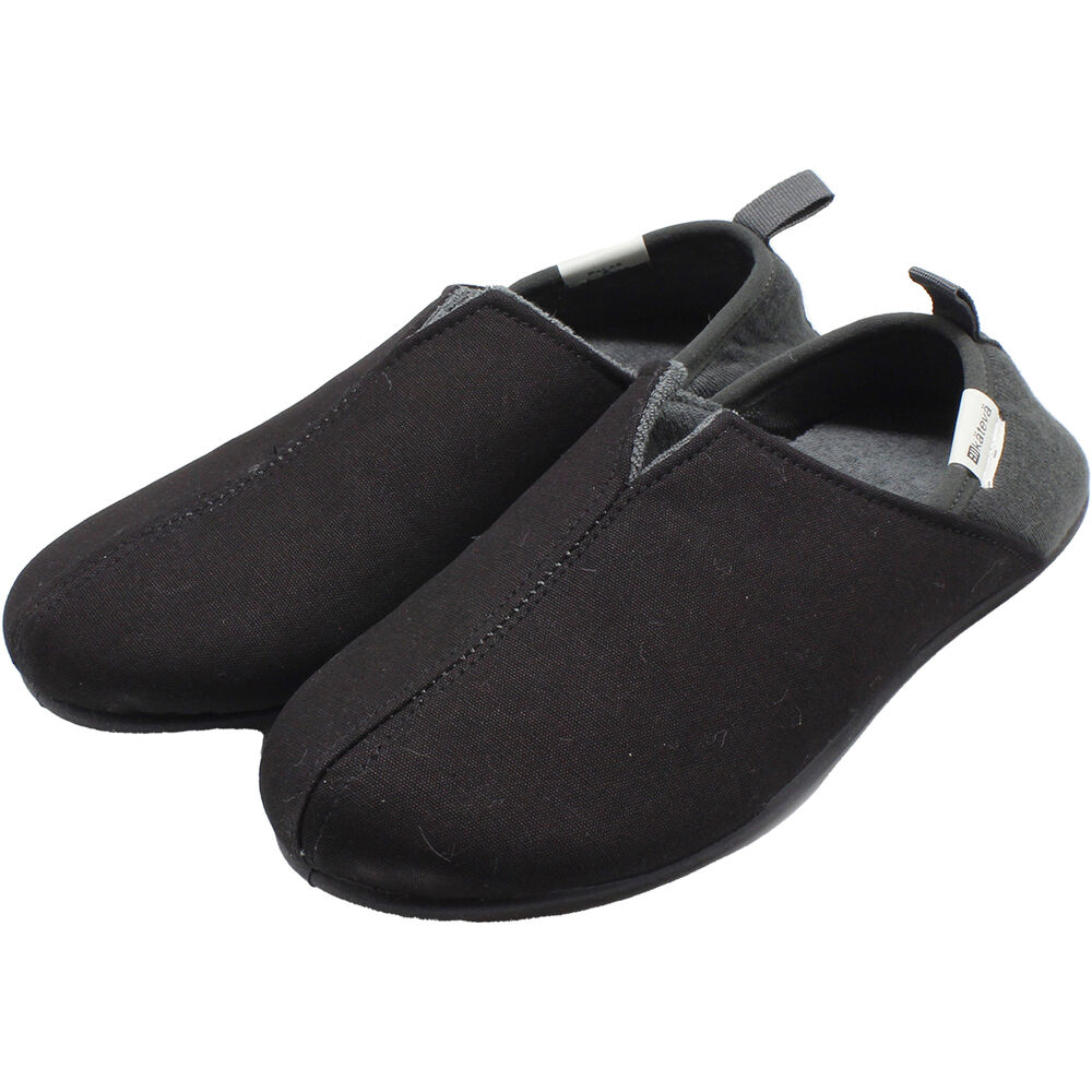 BACKYARD FAMILY「防災スリッパ 踏み抜き防止 通販 防災ルームシューズ スリッパ 防災 携帯スリッパ 折らない」|ルームシューズ|ブラック1