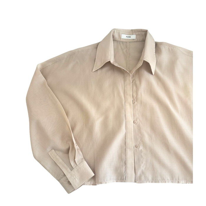 BACKYARD FAMILY「シースルー シャツ レディース 通販 シースルーシャツ トップス シアーシャツ 羽織り 羽織 上着」|シャツ・ブラウス|