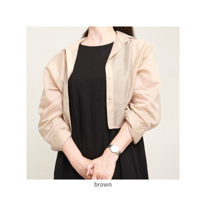 BACKYARD FAMILY「シースルー シャツ レディース 通販 シースルーシャツ トップス シアーシャツ 羽織り 羽織 上着」|シャツ・ブラウス|