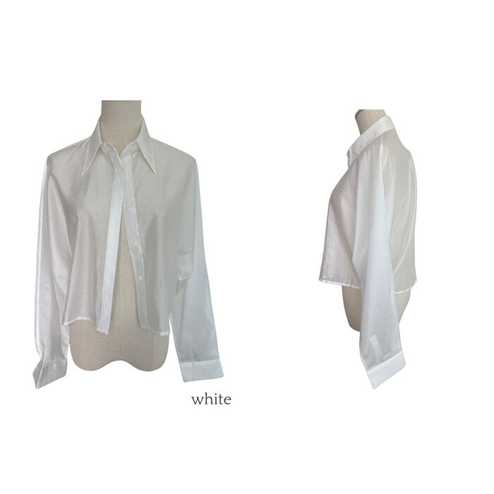 BACKYARD FAMILY「シースルー シャツ レディース 通販 シースルーシャツ トップス シアーシャツ 羽織り 羽織 上着」|シャツ・ブラウス|