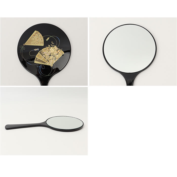 BACKYARD FAMILY「手鏡 和風 山中塗 通販 日本製 国産 雅手鏡 ハンドミラー 雅 鏡 ミラー ミタニ 山中漆器」|その他|