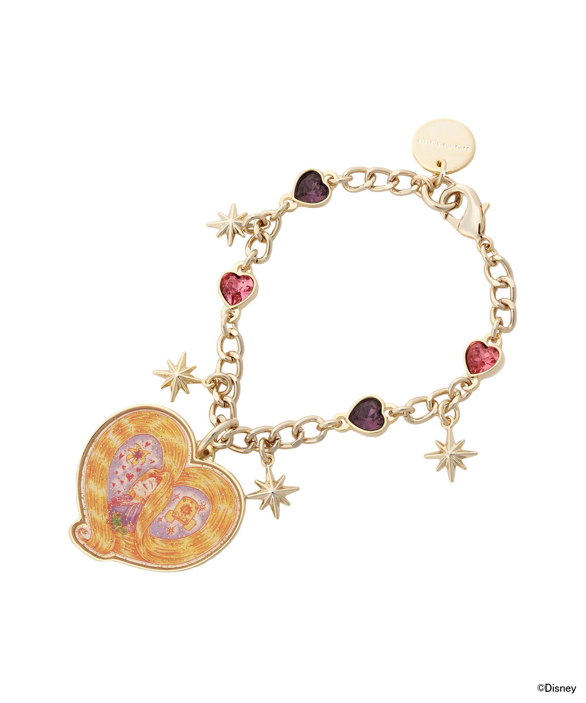 Samantha Thavasa「「RAPUNZEL ART COLLECTION BY SHOKO NAKAGAWA」バッグチャーム」|チャーム・キーホルダー|ゴールド