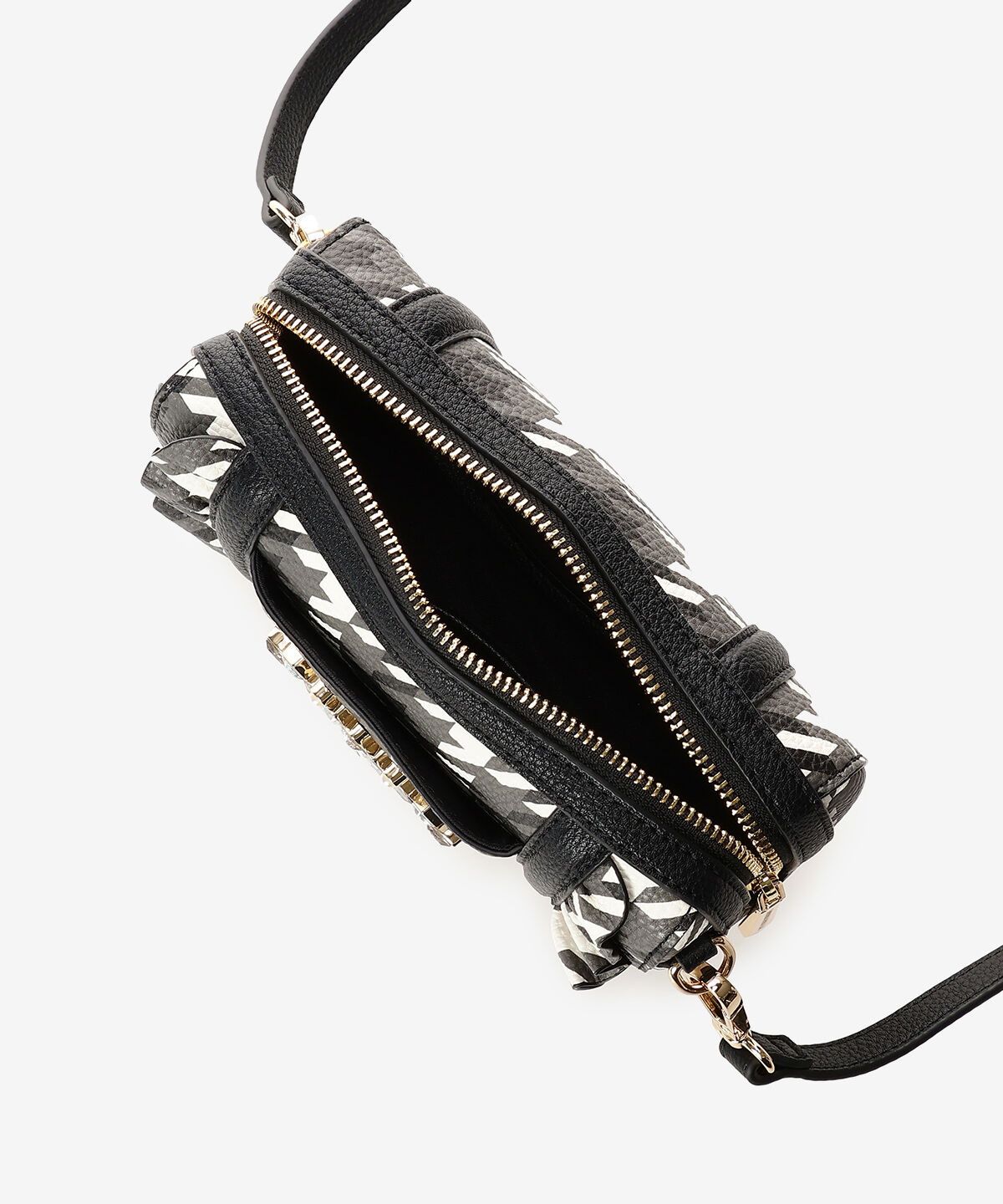 Samantha Vega「チェックビジューフリルショルダーバッグ」|ショルダー・メッセンジャー|