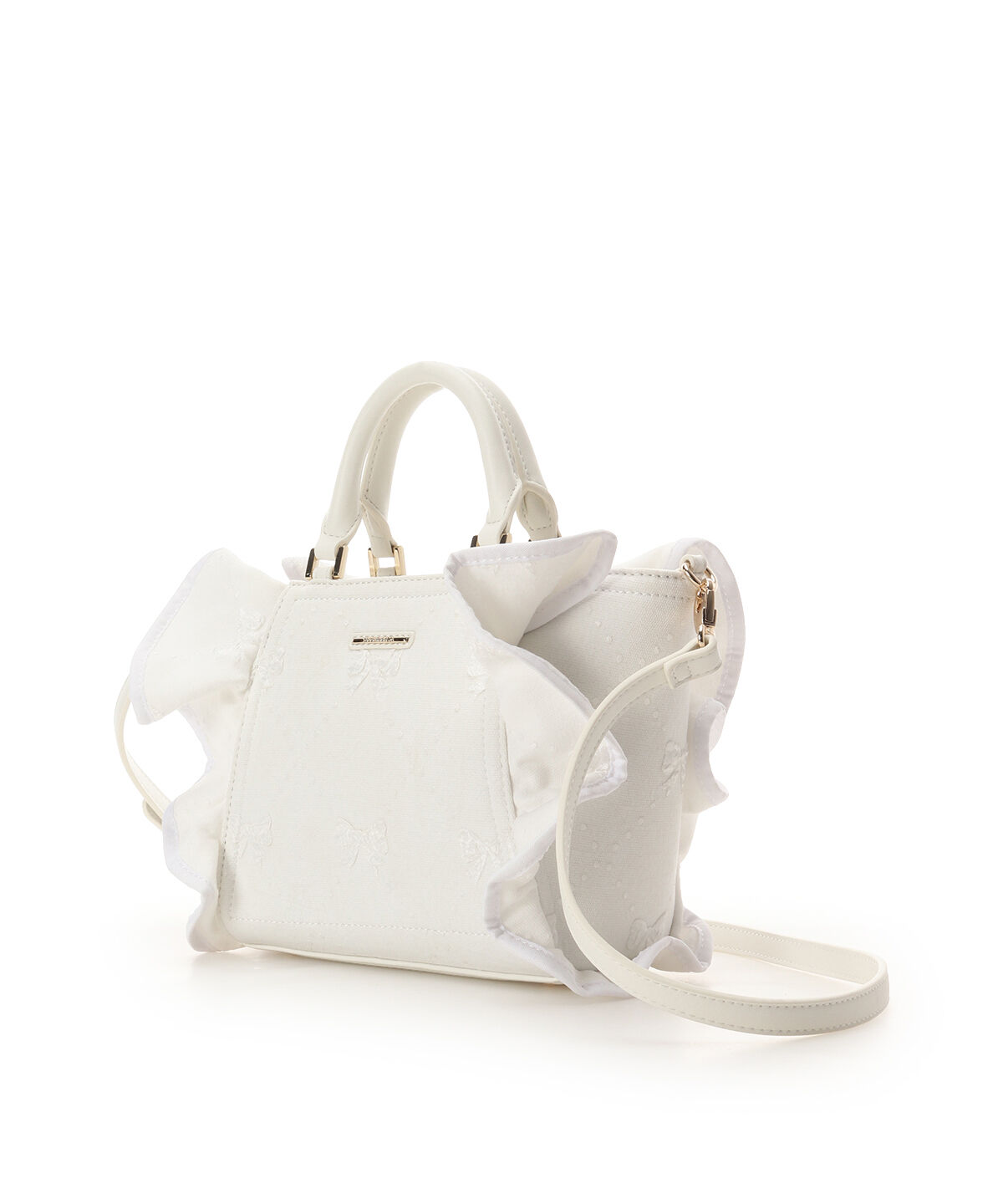 Samantha Vega「リボンフリルハンドバッグ」|ハンドバッグ|