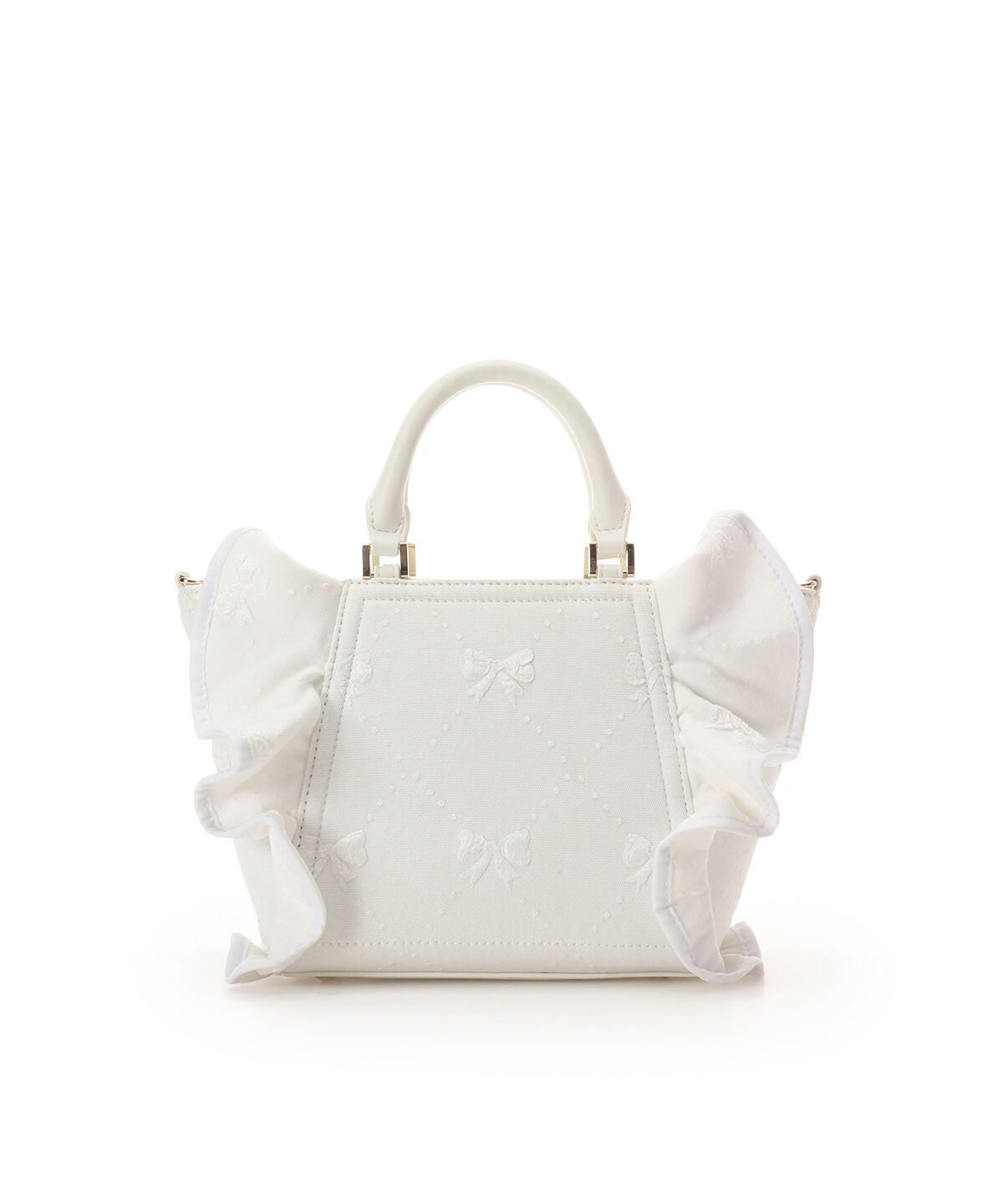 Samantha Vega「リボンフリルハンドバッグ」|ハンドバッグ|