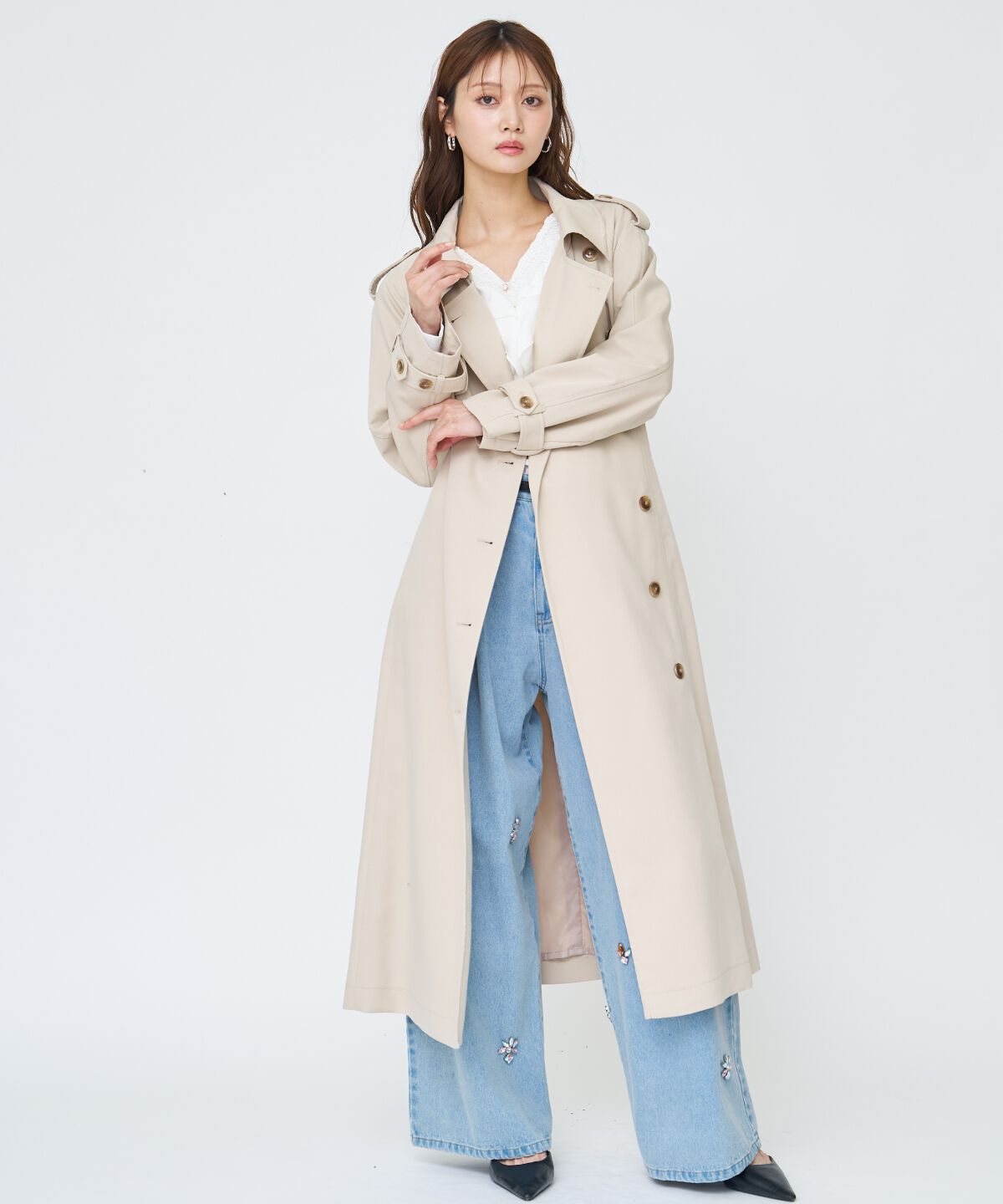 アンドクチュール「アイコニックトレンチコート」|トレンチコート|