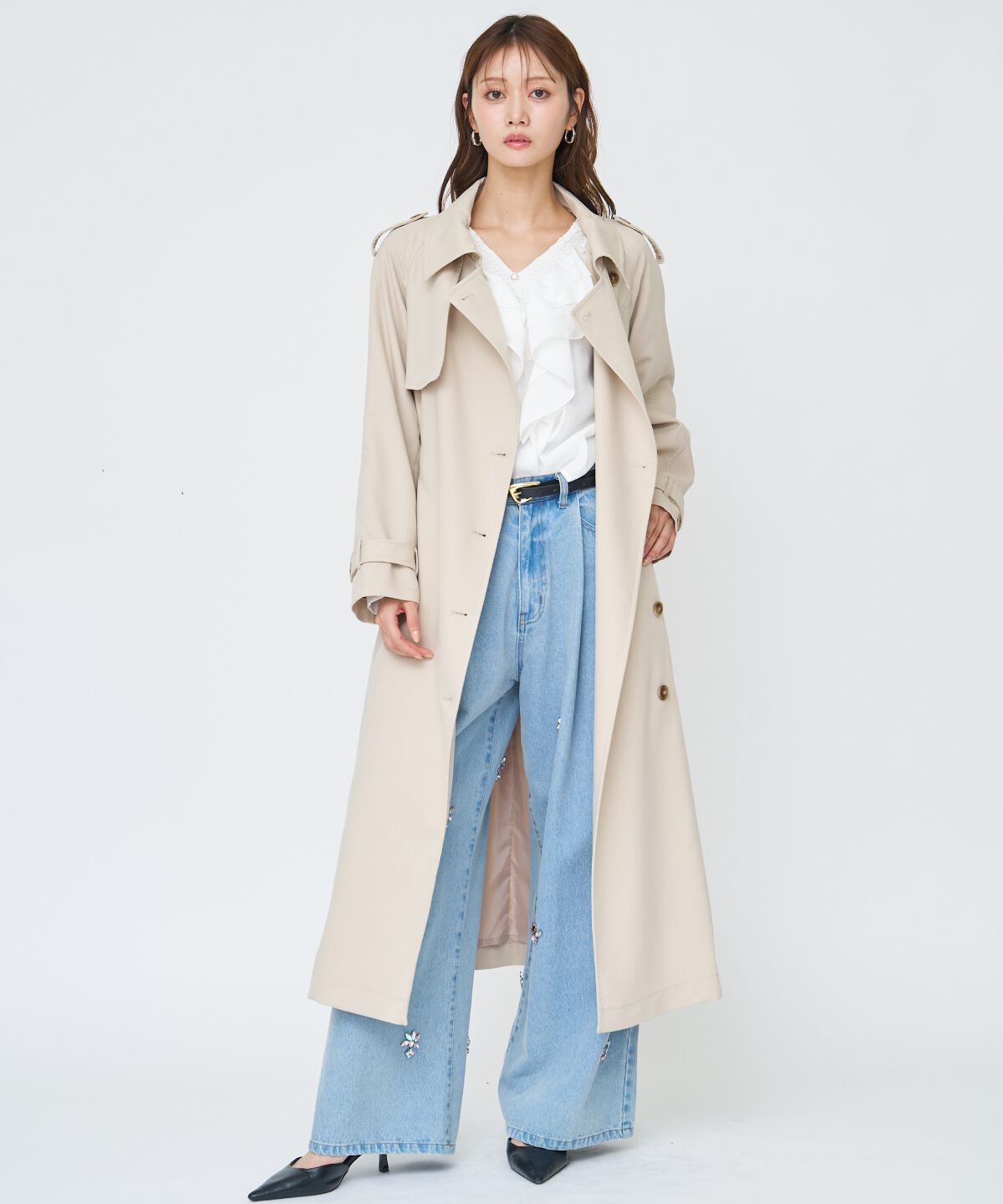 アンドクチュール「アイコニックトレンチコート」|トレンチコート|