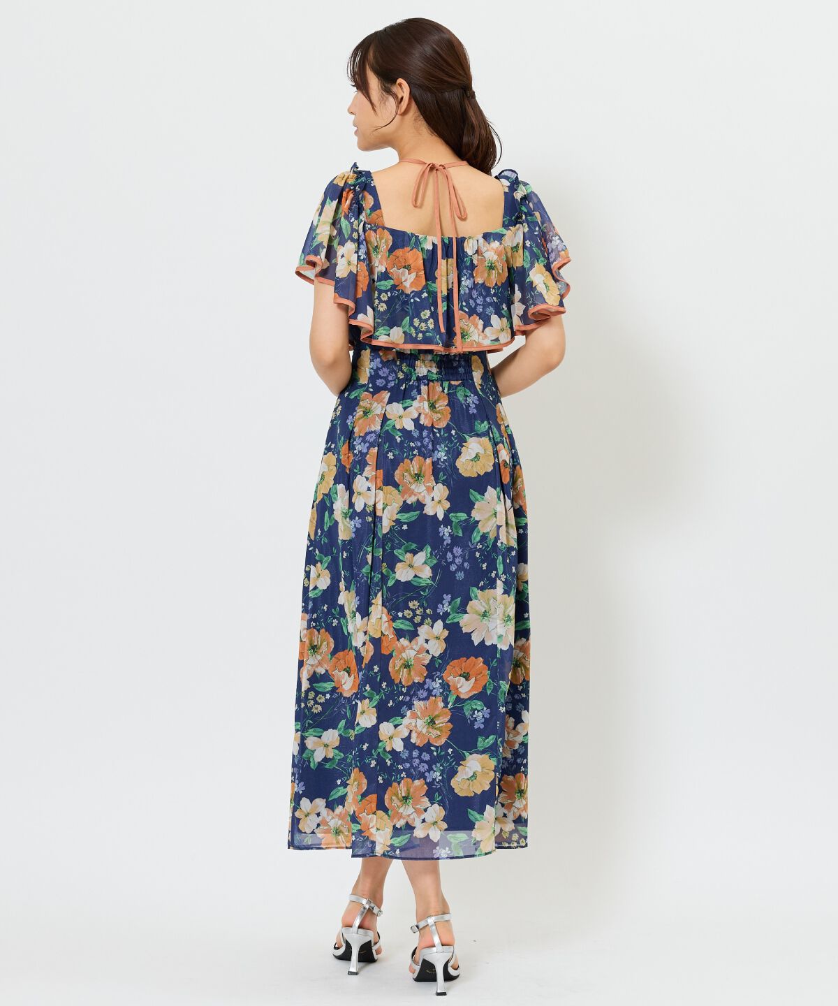 アンドクチュール「アネモネフラワー2WAYワンピース」|ワンピース|