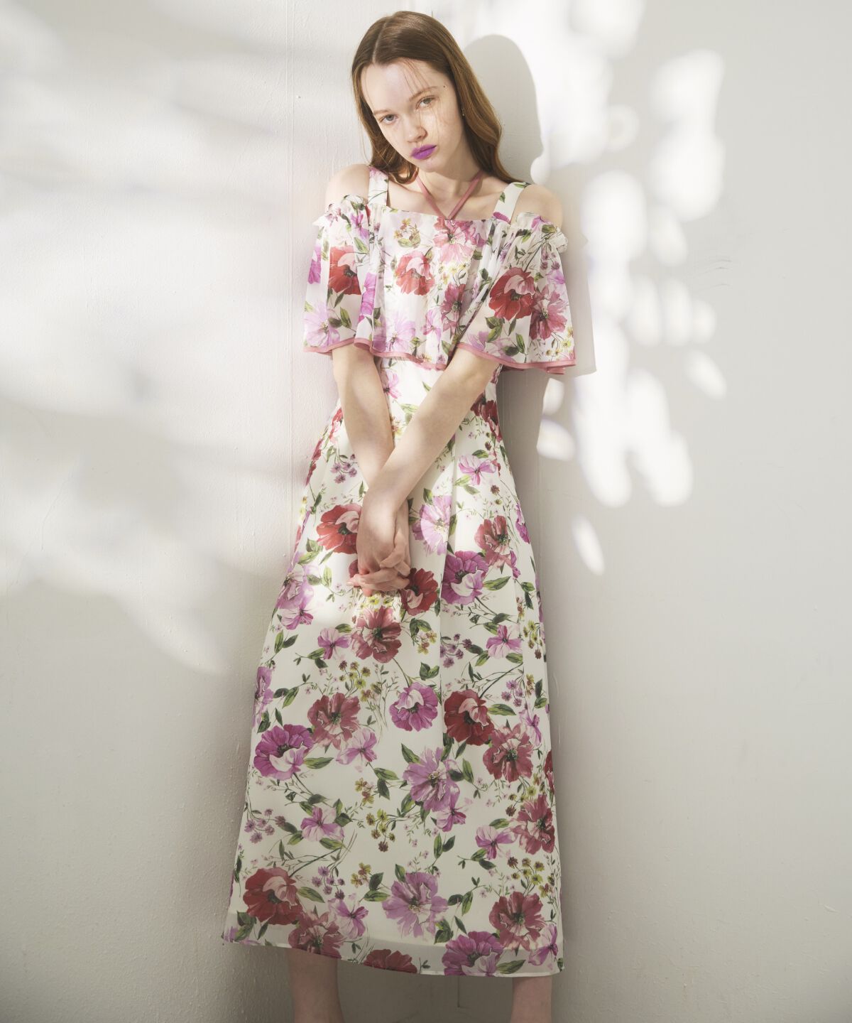 アンドクチュール「アネモネフラワー2WAYワンピース」|ワンピース|