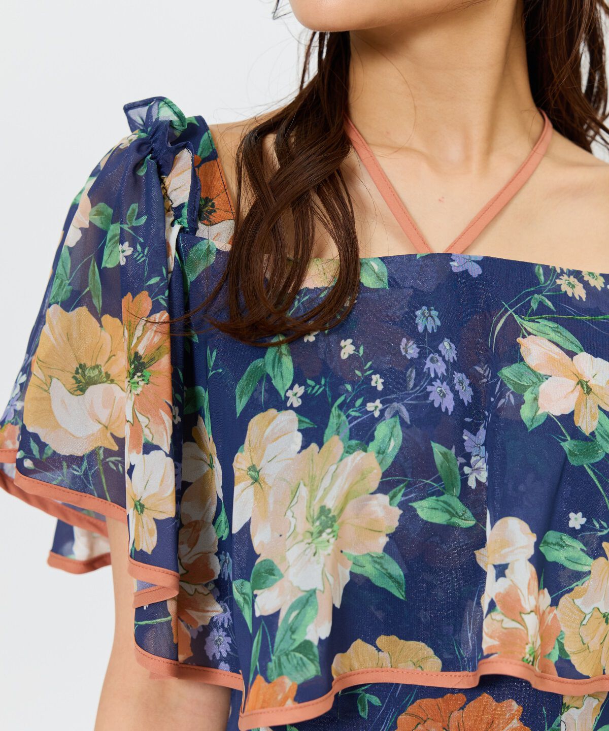 アンドクチュール「アネモネフラワー2WAYワンピース」|ワンピース|