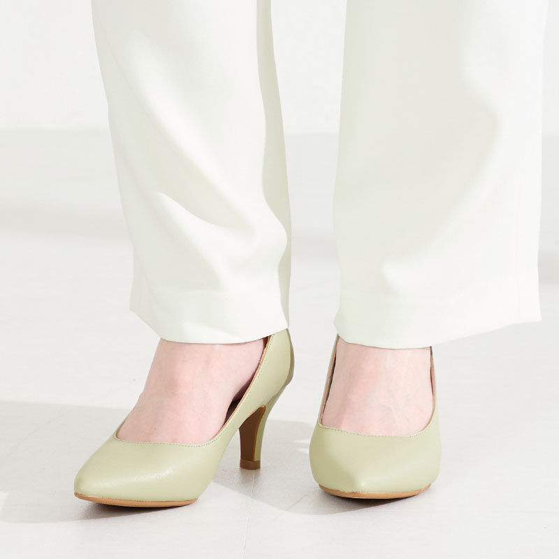 ORiental TRaffic「●2026春夏新作●【跳べるパンプス】7ｃｍヒールポインテッドトゥ/R-3221」|パンプス|