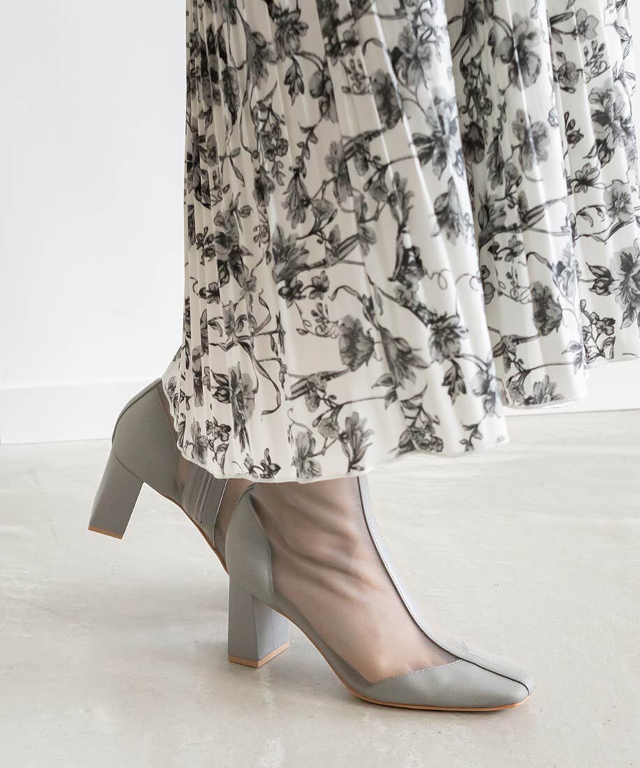  「シアーショートブーツ」|ショートブーツ|