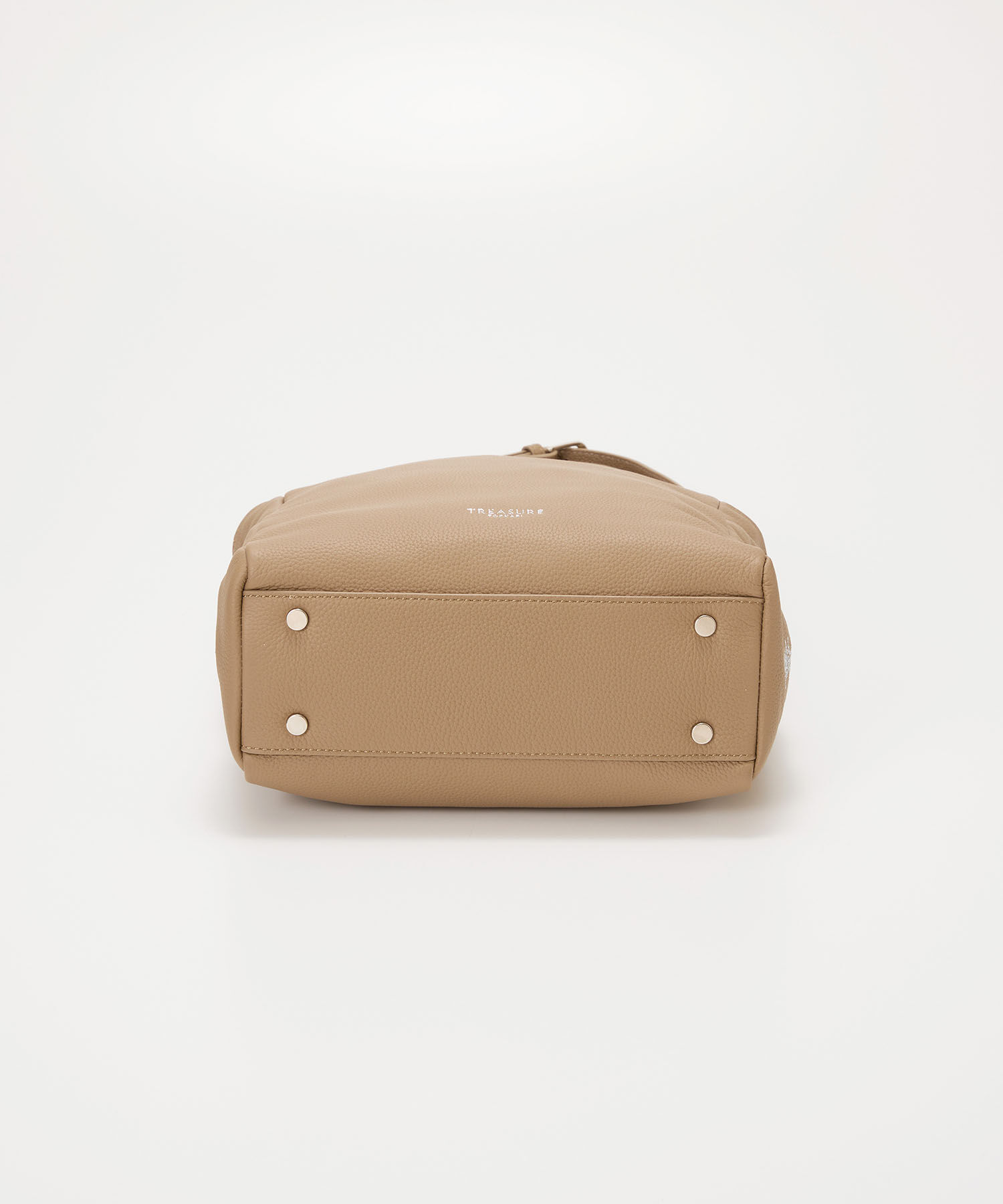 TOPKAPI TREASURE「【TREASURE TOPKAPI】シュリンクレザー レース 刺しゅう ショルダー付 トートバッグ」|トートバッグ|