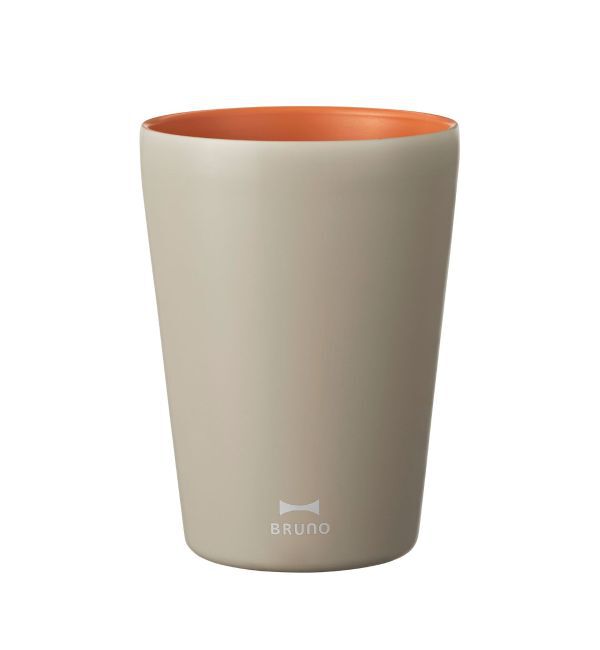 BRUNO「セラミックコートタンブラー tall 450」|グラス・マグカップ|グレージュ