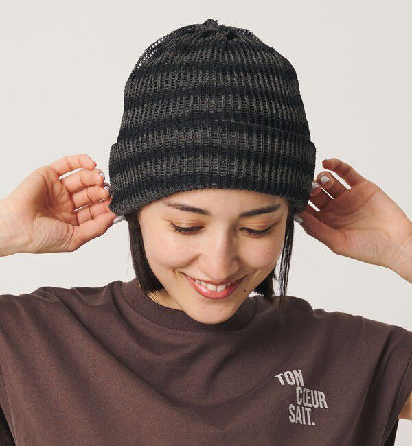 BEAUTY&YOUTH UNITED ARROWS「＜RACAL＞シアー メッシュ ニットキャップ」|ニット帽|