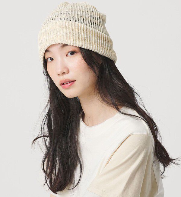 BEAUTY&YOUTH UNITED ARROWS「＜RACAL＞シアー メッシュ ニットキャップ」|ニット帽|