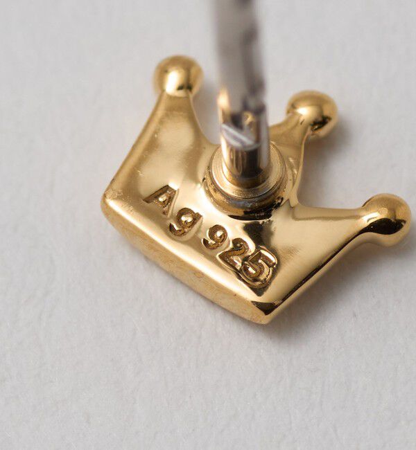 BEAUTY&YOUTH UNITED ARROWS「＜BAQLESS＞AMITY クラウン ピアス」|ピアス|