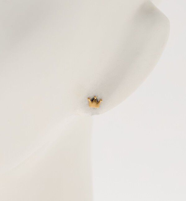 BEAUTY&YOUTH UNITED ARROWS「＜BAQLESS＞AMITY クラウン ピアス」|ピアス|