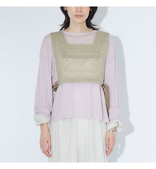 BEAMSBOY「maturely / チノ ディッキー ベスト」|ベスト・ジレ|