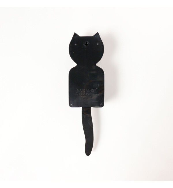 BEAMS「California Clock / Kit-Cat Klock ブラック」|クロック・置時計|