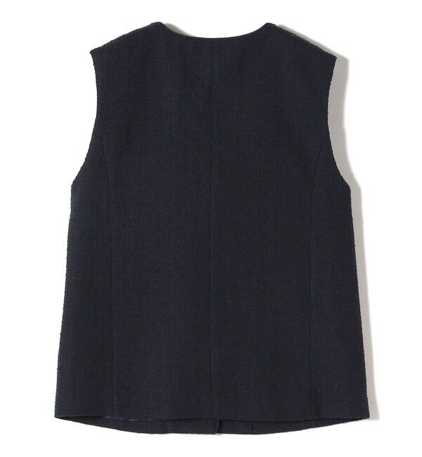 SHIPS Colors 「SHIPS Colors:ツイード Vネック ジレ2」|ベスト・ジレ|