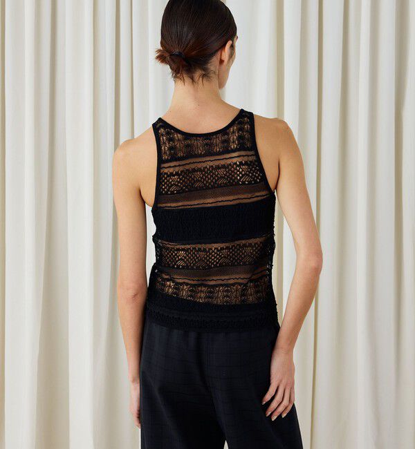 DES PRES「レースステッチ タンクトップ」|タンクトップ|