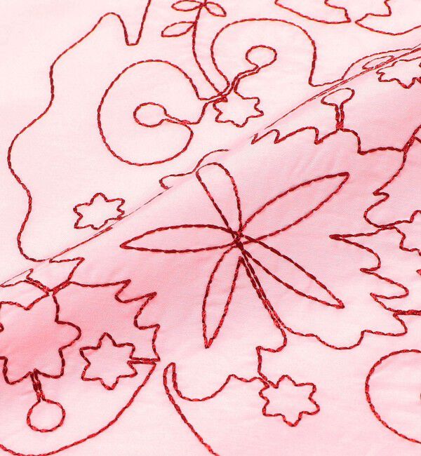 TOMORROWLAND GOODS「ASAUCE MELER コットンシルクエンブロイダリー バンダナスカーフ」|バンダナ・スカーフ|