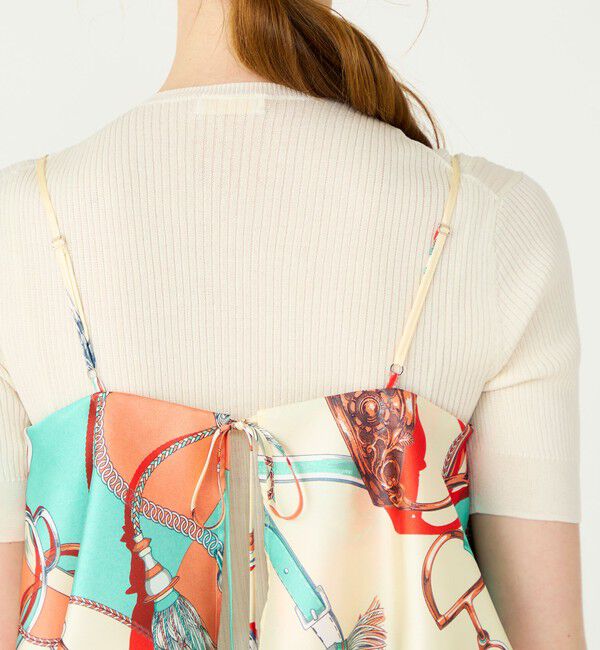 Ballsey「【別注】manipuri for Ballsey Pirouettes キャミソールブラウス」|シャツ・ブラウス|