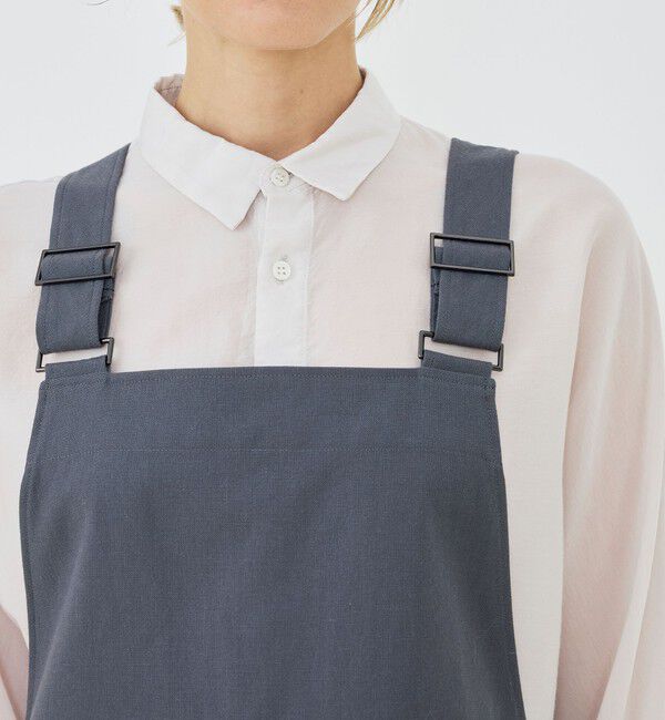 GALERIE VIE「プンタウールコットントロピカル エプロンワンピース」|ジャンパースカート|