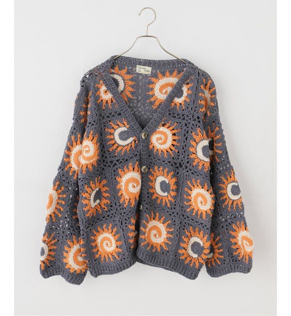 JOINT WORKS「MacMahon Knitting Mills / マクマホンニッティングミルズ Moon & Sun Cardigan」|カーディガン|グレー