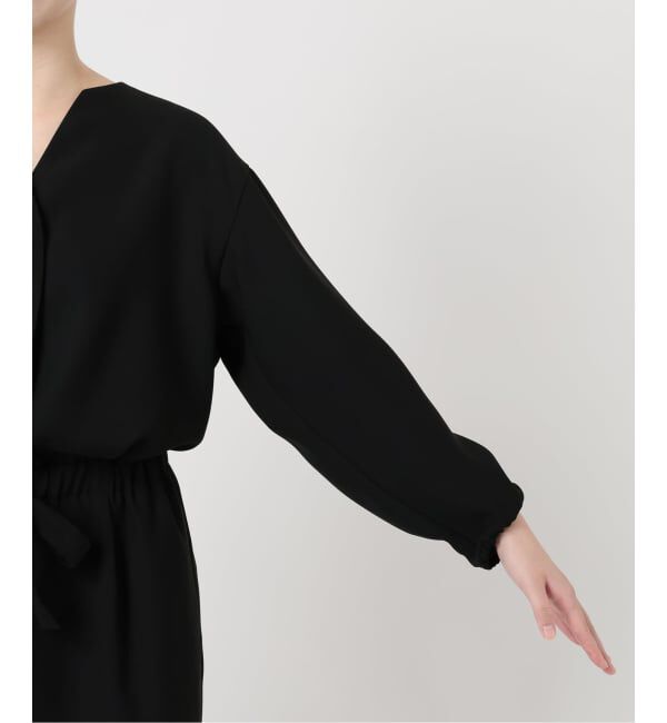 VERMEIL par iena「バックサテンジョーゼットオールインワン」|オールインワン|