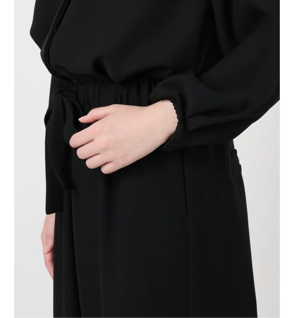 VERMEIL par iena「バックサテンジョーゼットオールインワン」|オールインワン|