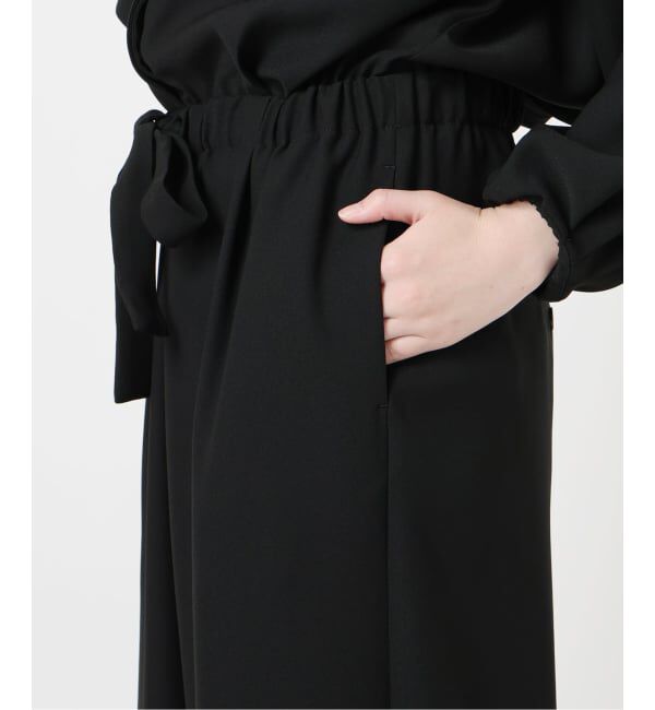 VERMEIL par iena「バックサテンジョーゼットオールインワン」|オールインワン|