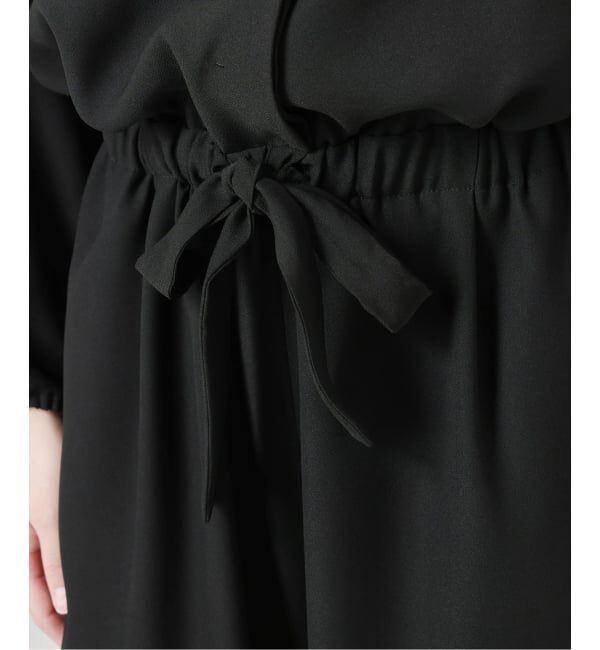 VERMEIL par iena「バックサテンジョーゼットオールインワン」|オールインワン|