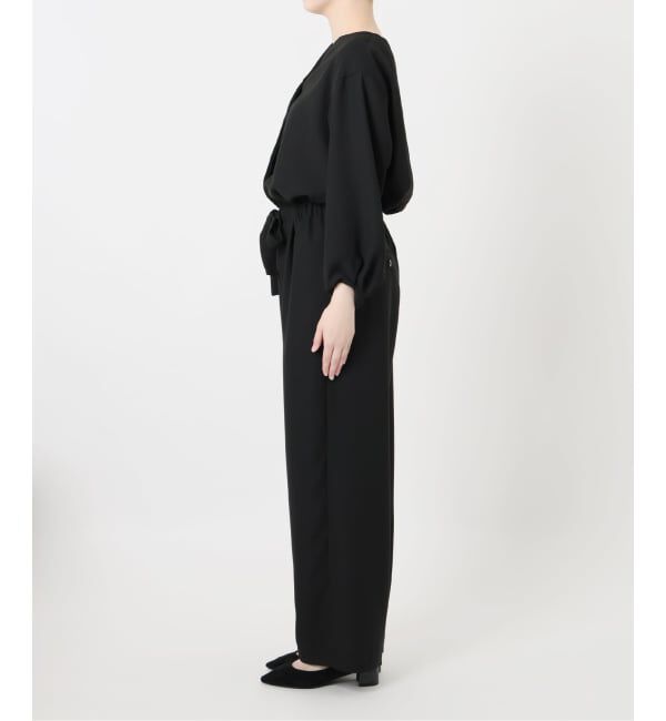 VERMEIL par iena「バックサテンジョーゼットオールインワン」|オールインワン|