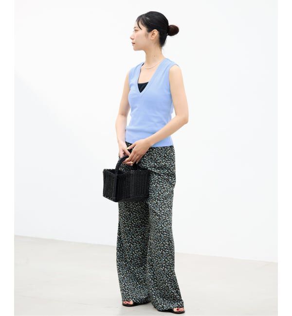 IENA「《予約》FLORE FLORE/フローレフローレ DEWITANK タンクトップ」|タンクトップ|