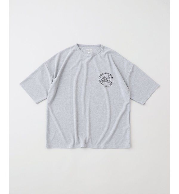 JOURNAL STANDARD relume「Cloveru / クローバル Japan Made Recycle GOLD FISH WIDE Tee」|Tシャツ・カットソー|グレーA