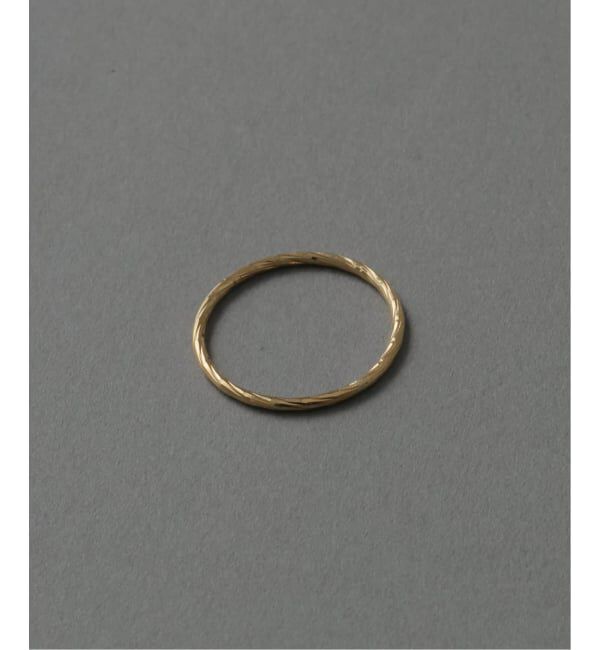 Lilas by Spick&Span「スクリューカットリング K18」|リング|