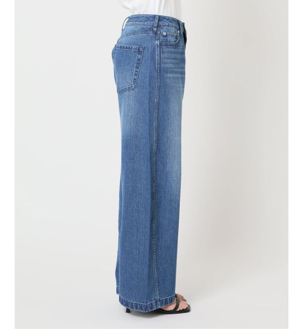 U by SPICK&SPAN「《追加予約》バレルレッグバギーデニム」|デニム|
