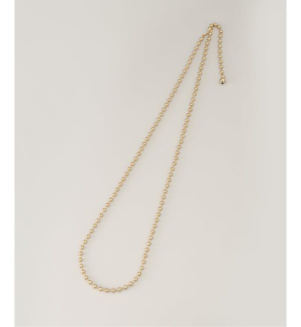  「La Totalite ボールチェーンネックレス」|ネックレス|