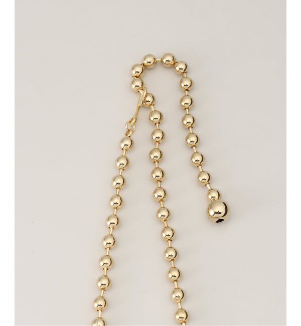  「La Totalite ボールチェーンネックレス」|ネックレス|