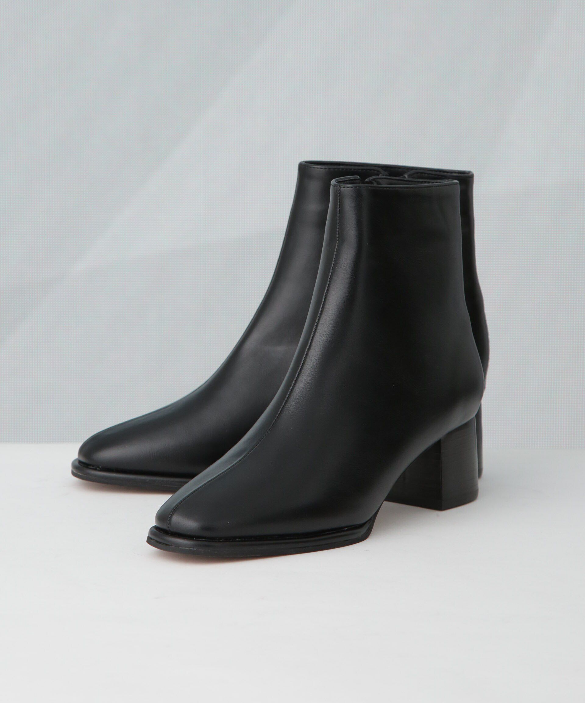 nano･universe「ラウンドショートブーツ」|ビジネス・ドレスシューズ|